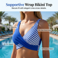 👙 S-3XL Színblokkos Bikini: Stílusos és Alakformáló Két Részes Fürdőruha 🌊 – Raktáron & Utánvétes 📦🚚
