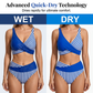 👙 S-3XL Színblokkos Bikini: Stílusos és Alakformáló Két Részes Fürdőruha 🌊 – Raktáron & Utánvétes 📦🚚