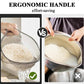 🍚🥣 Többcélú fogantyúval ellátott rizsmosó tál-szűrő