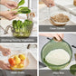 🍚🥣 Többcélú fogantyúval ellátott rizsmosó tál-szűrő