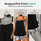 Women's Two-Piece Blouson Tankini with Shorts