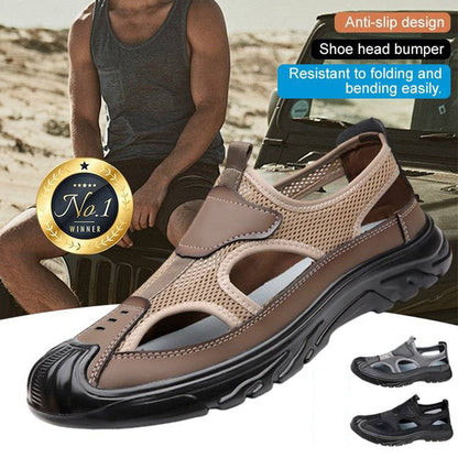 Mesh Hollow Lightweight Soft Sole Sandals