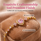 Stylish Heart-Shaped Synthetic Diamond Bracelet