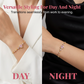 Stylish Heart-Shaped Synthetic Diamond Bracelet