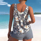 🏖️🌺 Kétrészes Virágmintás Fürdőruha: Nőiesség, Kényelem és S–3XL Méretválaszték! ✨