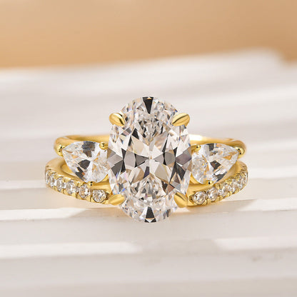 💎 Csillogó Csepp Formájú Gyűrű: Nyitott Kialakítás – Elegancia és Stílus Egyben! ✨