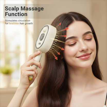 💆‍♀️ Elektromos Párásító Masszázs Fésű: Hidratálás és Relaxálás – Raktáron! ✨