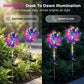 Solar Powered Rainbow Pinwheel Garden Light