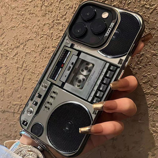 📻 Retro Boombox Telefontok: Egyedi Kazettás Magnó Dizájn – Raktáron! 🎶