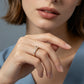 💍 Stílusos Kétrétegű Gyűrű: Állítható Keresztpántos Dizájn – Elegancia és Kényelem Egyben! ✨