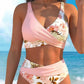🌸 Magas Dereki Virágmintás Bikini: Hangsúlyozd az Alakod – Raktáron! 👙