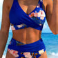 🌸 Magas Dereki Virágmintás Bikini: Hangsúlyozd az Alakod – Raktáron! 👙