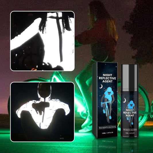 🛡️ Légy Látható Éjjel is! Fényvisszaveró Spray Kerékpárokra, Ruhákra és Sisakokra – Maximális Biztonság! ✨