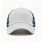Distressed American Flag Mesh Baseball Cap
