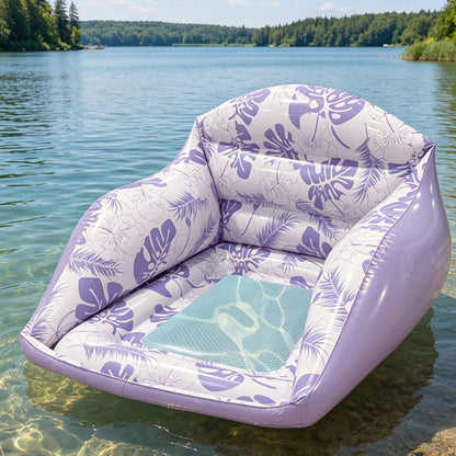 🏖️ U alakú felfújható medencei nyugágy: kényelmes nyári kikapcsolódás – raktárról azonnal elérhető! ☀️