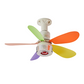 🎶 Háromfunkciós mennyezeti ventilátor hangszóróval és világítással: zene és hűsítő szellő – raktárról azonnal! 💡