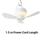 🔋 Újratölthető Akasztós Ventilátor LED Fénnyel: Kemping és Otthon – Raktáron! 🏕️