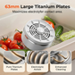 Electrolytic Food Purifier with Titanium Plates