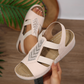 ✨ Női Nyári Strassz Ék Saru: Kényelmes és Ragyogó Viselet – Raktáron! 👡