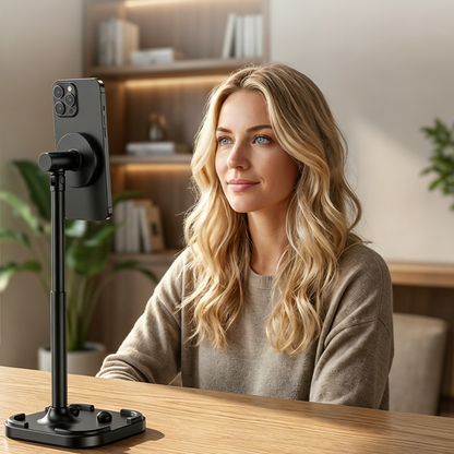 📱 Mágneses Asztali Telefonállvány: Stabil Tartás és Rugalmas Beállítás – Raktáron! ✨