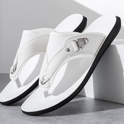 Men's Breathable Mesh Thong Sandals