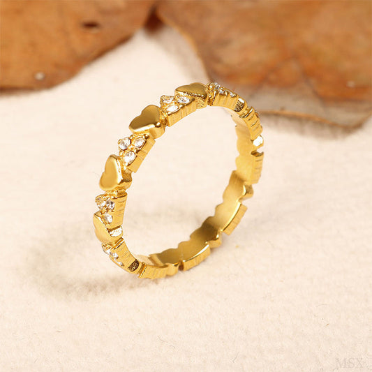 💞💍 Elegáns Szív Alakú Örök Gyűrű: Időtlen Szerelem és Prémium Kivitelezés – Raktáron! ✨