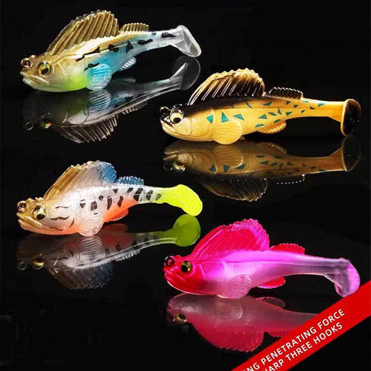 🎣✨5 darabos T-alakú hátsó lágycsali-készlet (tárolódobozzal együtt)🦦