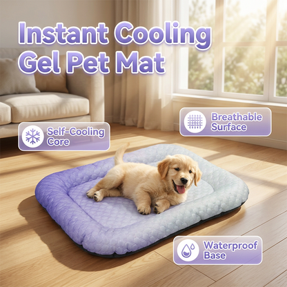 🐶🐱Kutyáknak és macskáknak készült hűtő gélpárna - hűsítő alvópárna❄️