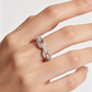 💍 Interlocking Láncszemes Örökkévalóság Gyűrű: Szimbolikus Kötődés és Ragyogás – Raktáron! ✨