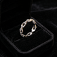 💍 Interlocking Láncszemes Örökkévalóság Gyűrű: Szimbolikus Kötődés és Ragyogás – Raktáron! ✨