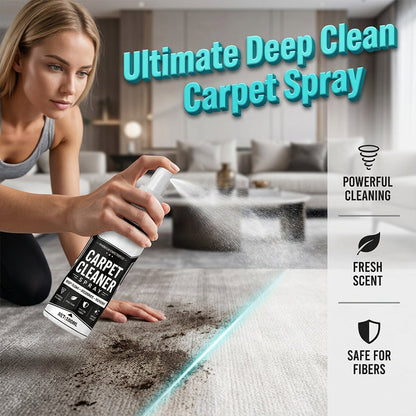 🧴 Deep Cleaning szőnyegtisztító spray – eltávolítja a foltokat és a szagokat, habzó hatás – utánvéttel ✨