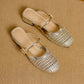👡✨ Áttört Mary Jane Papucs: Légáteresztő Kényelem és Alacsony Tömör Sarok! 🛍️