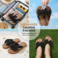 Elegant Retro Bow Flat Sandals