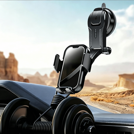 🚗🧲 Mágneses Autós Telefontartó: Szuperszilárd Tapadás, 360°-os Forgatás és Biztonság! 📱