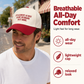Contrast Color Embroidered Baseball Cap