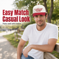 Contrast Color Embroidered Baseball Cap