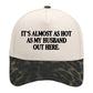 Contrast Color Embroidered Baseball Cap