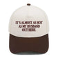 Contrast Color Embroidered Baseball Cap