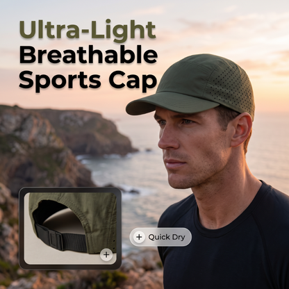 Lightweight Breathable Quick-Drying Sports Cap