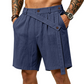 🏖️👖 Férfi Lenvászon Strandnadrág: Légáteresztő, Bővebb Szabás és Nyári Kényelem! 🌴