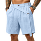 🏖️👖 Férfi Lenvászon Strandnadrág: Légáteresztő, Bővebb Szabás és Nyári Kényelem! 🌴