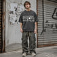 Men Vintage Washed Graphic T-Shirt Christian Streetwear Tee