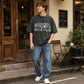 Men Vintage Washed Graphic T-Shirt Christian Streetwear Tee