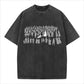 Men Vintage Washed Graphic T-Shirt Christian Streetwear Tee