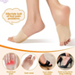 SEBS Forefoot Pads with Heel Strap Toe Separator for High Heels