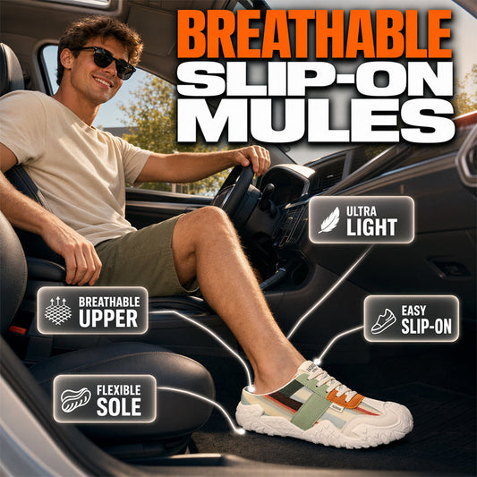 👟🍃 Férfi Lélegző Félcipő: Bújtatós Kialakítás, Maximális Szellőzés és Kényelem! ☀️