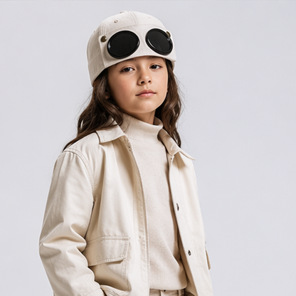 🧢✈️ Pilótasapka Stílusú Baseball Sapka: Retro Dizájn és Prémium Kényelem! ✨