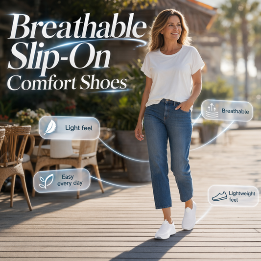 Women's Breathable Slip-On Comfort Shoes