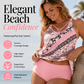 👙 Női plus size nyomtatott tankini szett, szoknyával és fiúsorttal 🌊✨