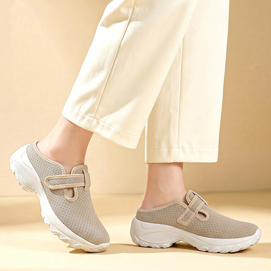👟☁️ Női Magasító Séta Cipő: Rejtett Magasság, Professzionális Tartás és Kényelem! ✨